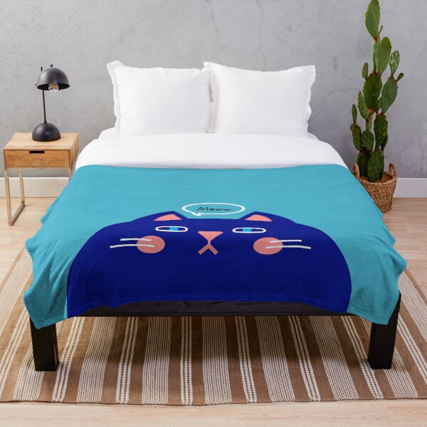 Item preview, Gato gordito azul designed and sold by BrightRain.