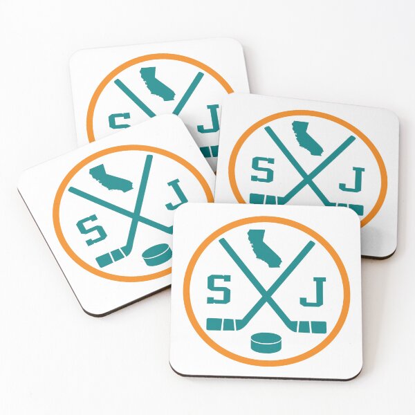 Item preview, Retro San Jose Hockey Emblem Vintage SJ designed and sold by pixeljamz.