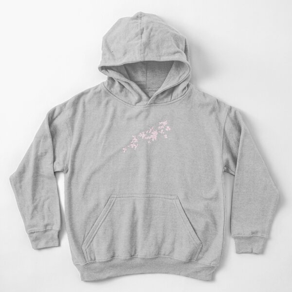Cherry Dogwood Blossoms Kids Pullover Hoodie