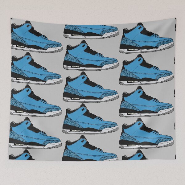 Item preview, Air Jordan III (3) “Powder Blue” designed and sold by VOID00000000.