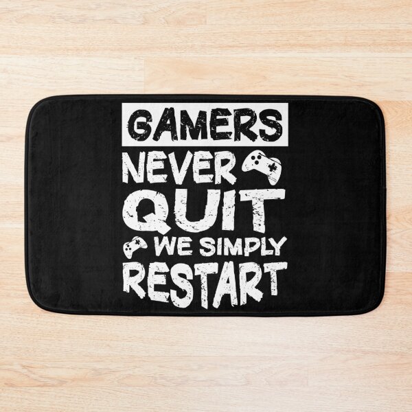 Artikelvorschau, Gamers Never Quit Gaming Zocken Zocker Gamepad entworfen und verkauft von besTmanuFacture.