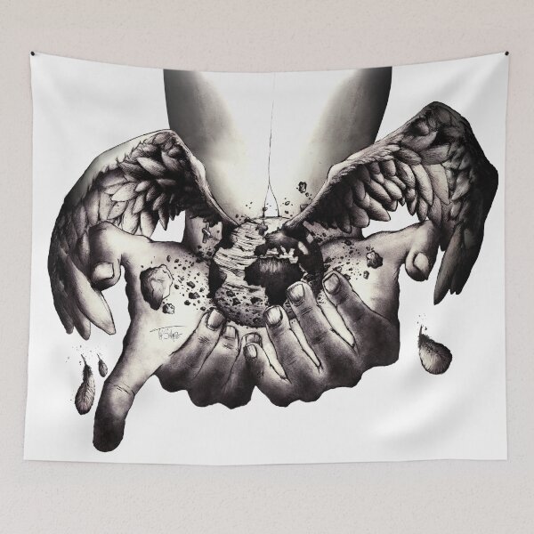 Item preview, The World Bares Wings designed and sold by ThShape.