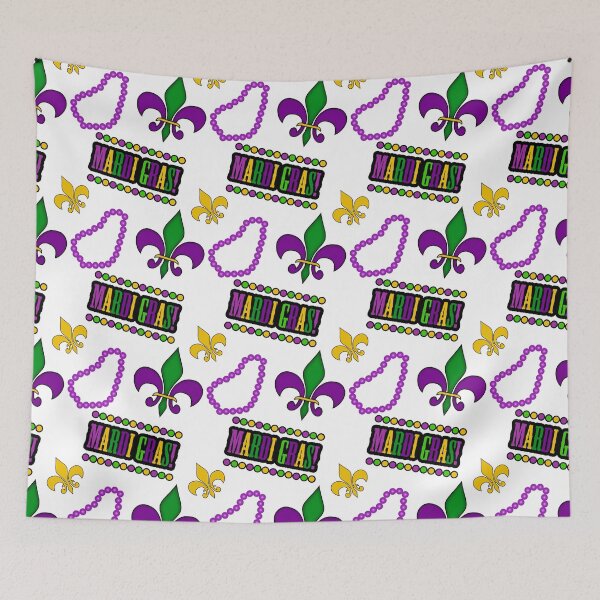 Item preview, Mardi Gras Pattern  designed and sold by NOorYES.