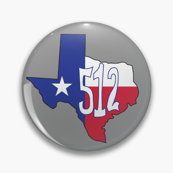 Artikelvorschau, Handgezeichnete Texas-Flagge 512 Vorwahl entworfen und verkauft von itsrturn.