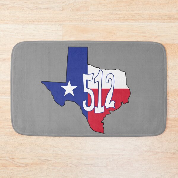 Artikelvorschau, Handgezeichnete Texas-Flagge 512 Vorwahl entworfen und verkauft von itsrturn.