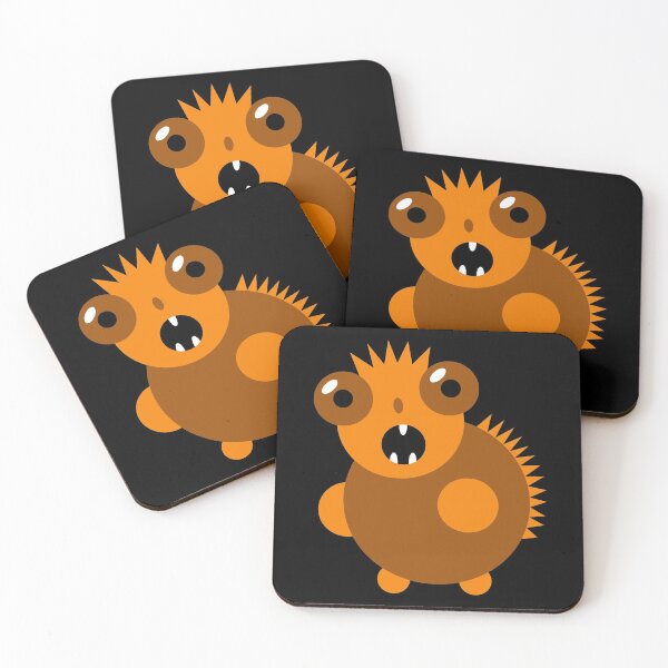 Item preview, Little Orange Monster designed and sold by KiannasMind.