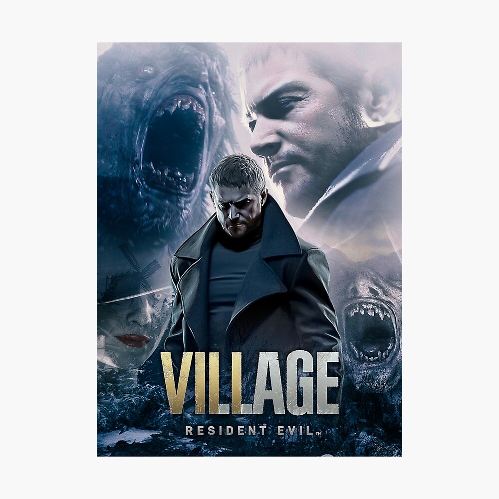 Resident Evil Village Collection Ii Poster By Sephir Redbubble