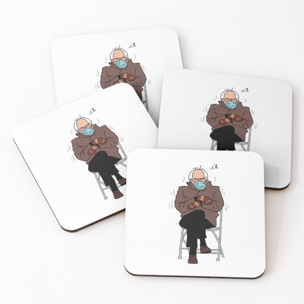 Item preview, Bernie Sanders Mittens Folding Chair Funny Meme designed and sold by RAIID.
