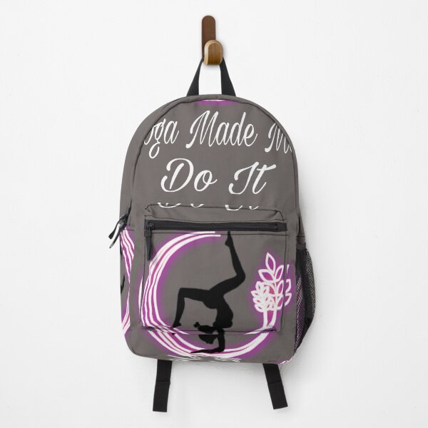 Item preview, Yoga made me do it shirt for girls, yoga made me do it phone cases, yoga made me do it duffle bag, yoga made me do it makes, yoga made me do it water bottle, yoga made me do it leggings designed and sold by Poussyarts.