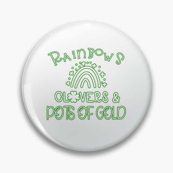 Item preview, Rainbows Clovers Pot of Gold St Patricks Day designed and sold by younghopes.