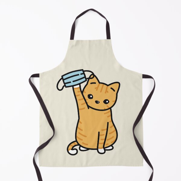Item preview, Cuz Covid Cat Sticker designed and sold by MoxiApparel.