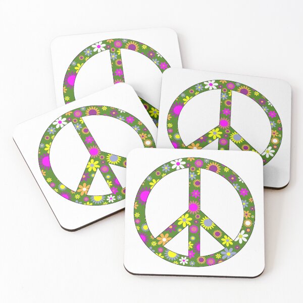 Item preview, Floral peace symbol designed and sold by Photography-Art.