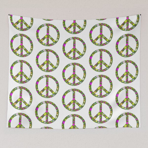 Item preview, Floral peace symbol designed and sold by Photography-Art.
