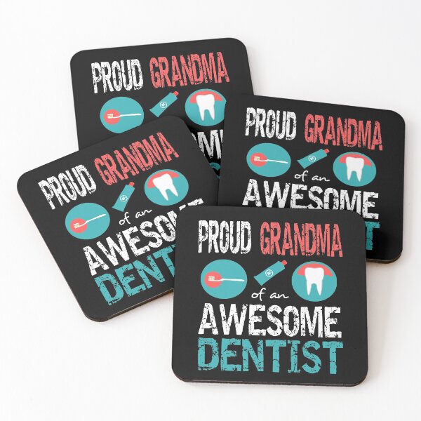 Item preview, Proud grandma of an awesome dentist designed and sold by CraftsforKai.
