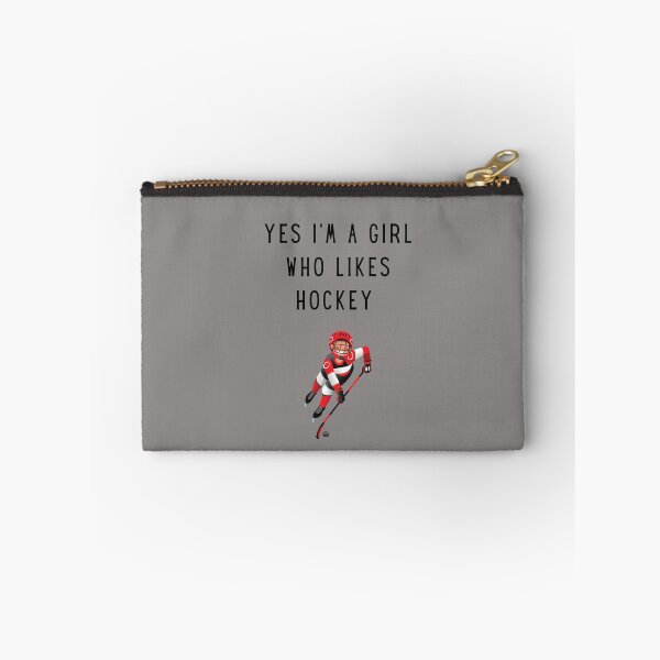Item preview, Girls Who Like Hockey designed and sold by SportyDogShop.
