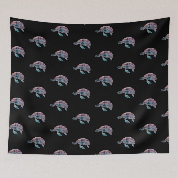 Item preview, sea turtle silhouette  designed and sold by Bizarro23.