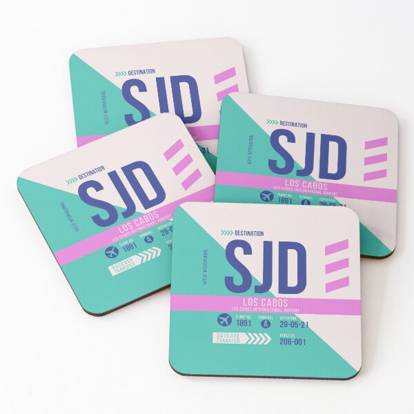 Item preview, Los Cabos (SJD) Airport Code Baggage Tag designed and sold by SLAG-Creative.