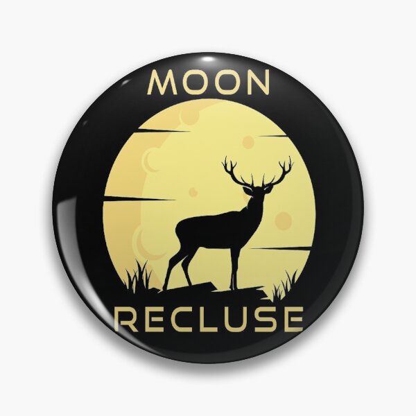 Item preview, Moon Recluse - Deer On the Moon designed and sold by BangferoStore20.