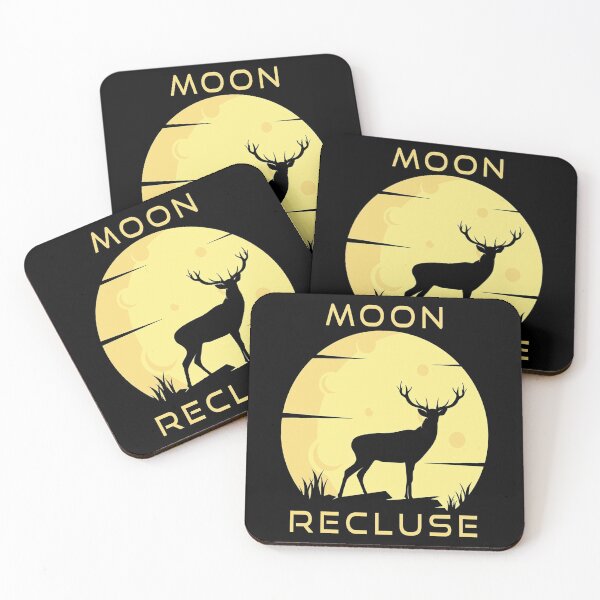 Item preview, Moon Recluse - Deer On the Moon designed and sold by BangferoStore20.