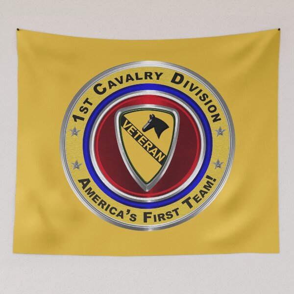 Item preview, 1st Cavalry Division Veteran – America’s First Team designed and sold by SoldierAlways.
