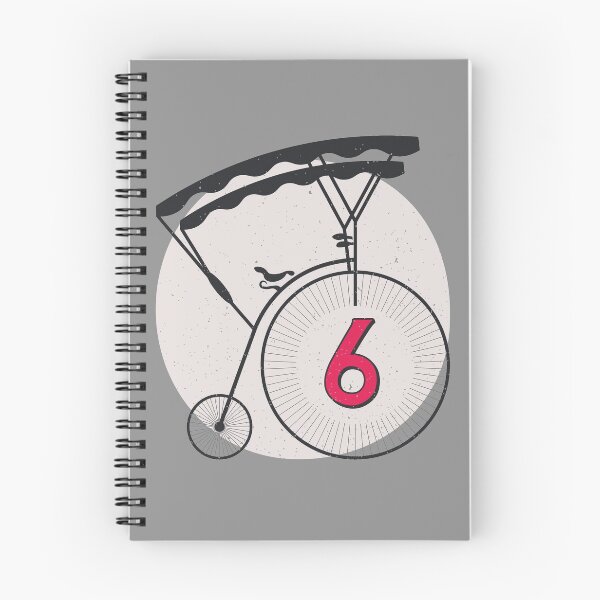 Item preview, The Prisoner Penny Farthing Number 6 Vintage Design designed and sold by justjonboy.