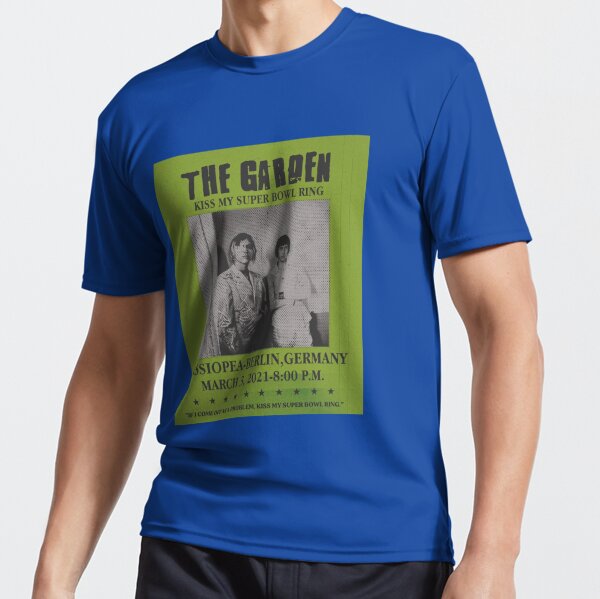 The Garden Band Kiss My Super Bowl Ring' Active T-Shirt for Sale by  adeleallene