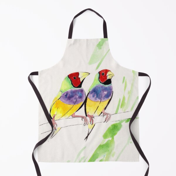 Item preview, Gouldian Finch Pair designed and sold by TASHHOFER.