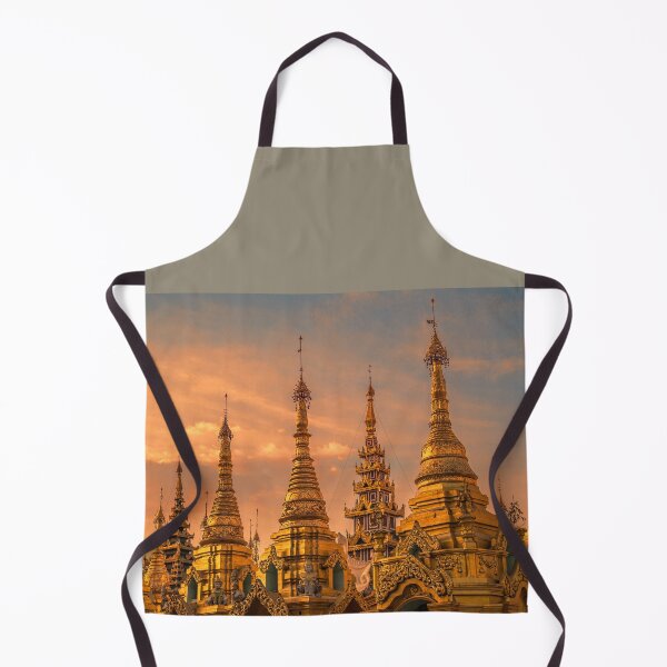 Item preview, Myanmar. Yangon. Shwedagon Pagoda. Stupas. Sunset. designed and sold by vadim19.