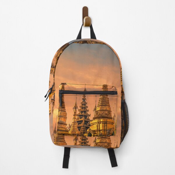 Item preview, Myanmar. Yangon. Shwedagon Pagoda. Stupas. Sunset. designed and sold by vadim19.