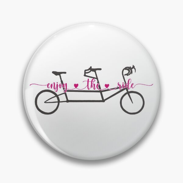 Item preview, Enjoy the ride - travel tandem designed and sold by Tandem Celebrations.