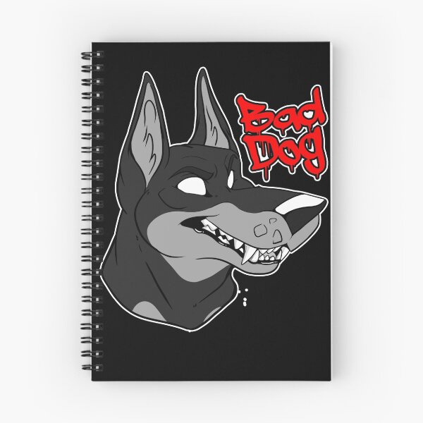 Item preview, BadDog-Doberman (B/W) designed and sold by therealurubabe.