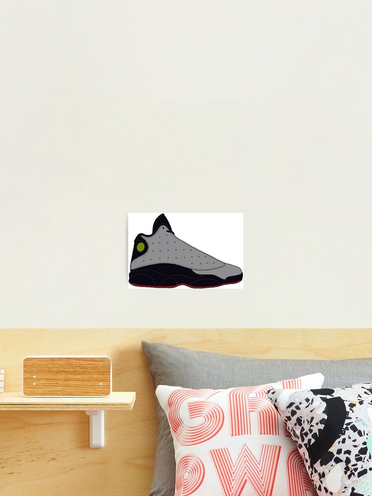 Air jordan 13 hot sale reflective silver