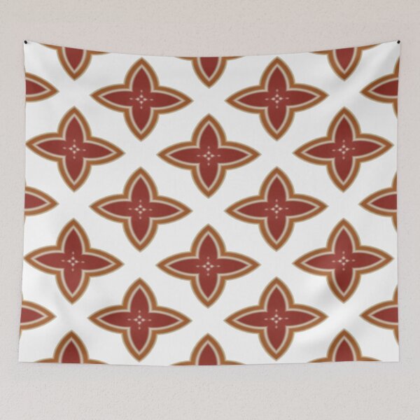 Item preview, Red and White pattern kaleidoscope by PallaviS designed and sold by PallaviS.