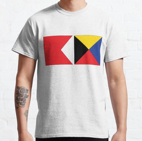 BRAVO ZULU SIGNAL FLAGS Classic T-Shirt