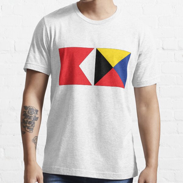 "BRAVO ZULU SIGNAL FLAGS" Tshirt for Sale by boatswain Redbubble