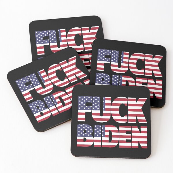 Item preview, fuck biden flag typography designed and sold by flakoart.