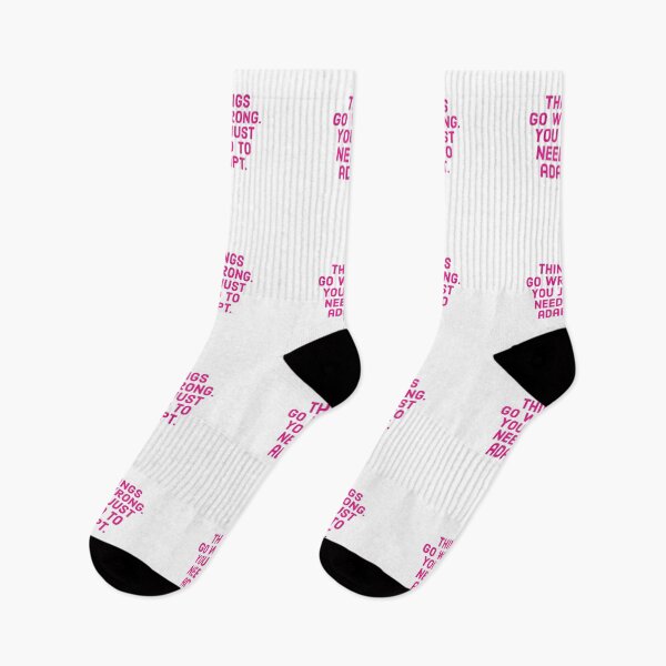 Item preview, Things go wrong, you just need to adapt. designed and sold by Andrew Hopgood.