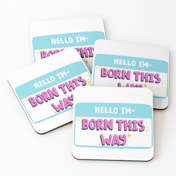 Item preview, COOOL GAY NAME TAG HELLO IM- BORN THIS WAH designed and sold by xxroroxx.