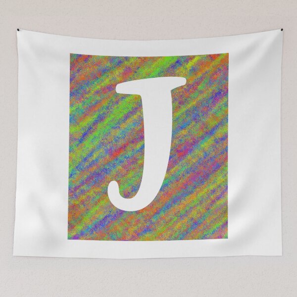 Item preview, letter J designed and sold by PERsonalthreads.