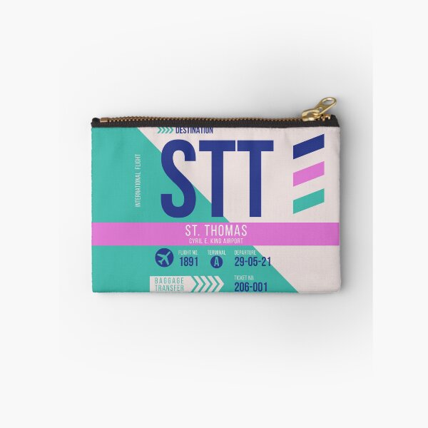 Item preview, St. Thomas (STT) Airport Code Baggage Tag designed and sold by SLAG-Creative.