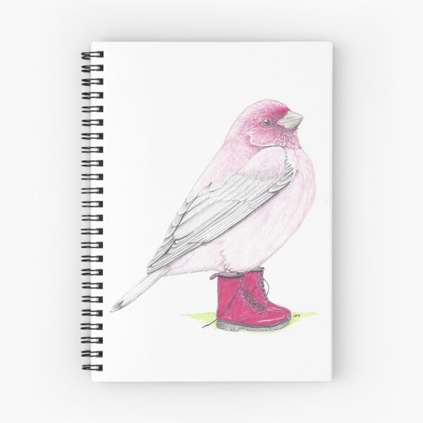 Item preview, Rosefinch in Pink Boots designed and sold by JimsBirds.