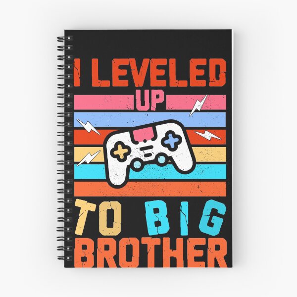 Item preview, I Leveled Up To Big Brother designed and sold by printrendstore.