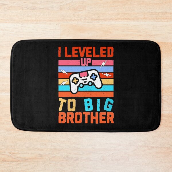 Item preview, I Leveled Up To Big Brother designed and sold by printrendstore.