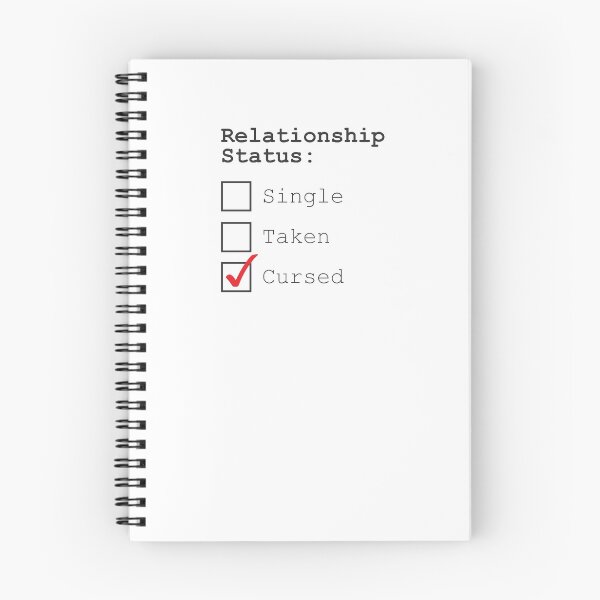 Item preview, Relationship Status: Cursed designed and sold by Fantiful.