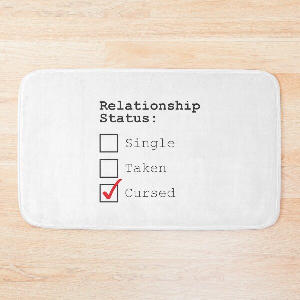 Item preview, Relationship Status: Cursed designed and sold by Fantiful.