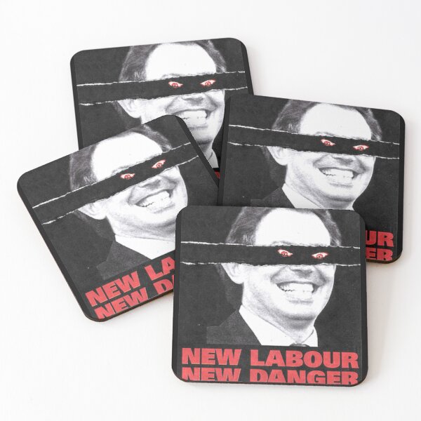 Item preview, Tony Blair War Criminal New Labour New Danger designed and sold by kfapparel.