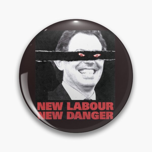 Item preview, Tony Blair War Criminal New Labour New Danger designed and sold by kfapparel.