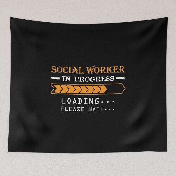 Item preview, Social Worker Gift Social Worker In Progress designed and sold by Rafał Gierok.