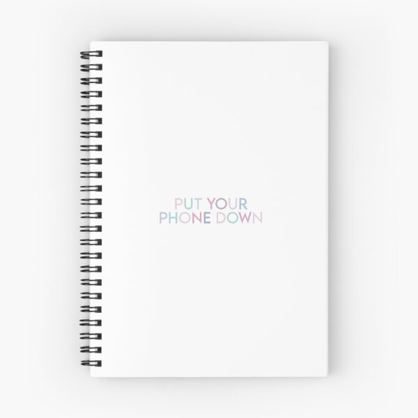 Item preview, Put Your Phone Down (pastel rainbow) designed and sold by KaitlynCreated.