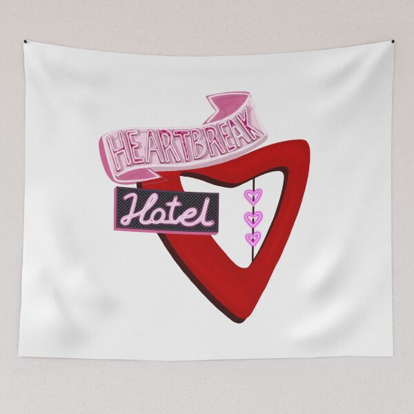 Item preview, Heartbreak Hotel vintage Sign designed and sold by jenbucheli.